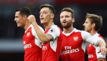 Arsenal Granit Xhaka, Mesut Özil, Shkodran Mustafi, Nacho Monreal