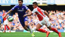 Chelsea Arsenal Cesc Fabregas Alexis Sanchez