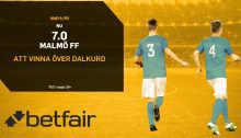 malmö ff dalkurd boostade odds betfair