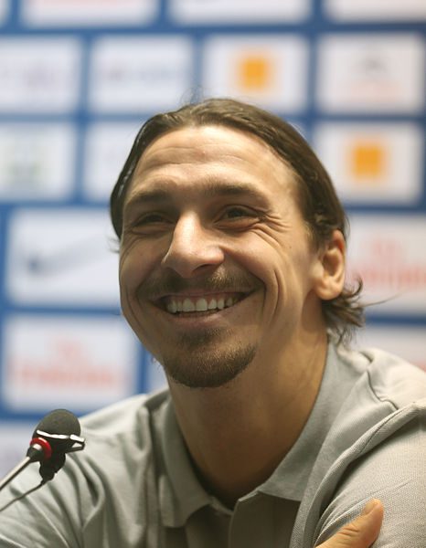 Zlatan är glad