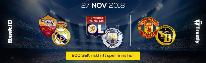 Champions league 27:e Nov 