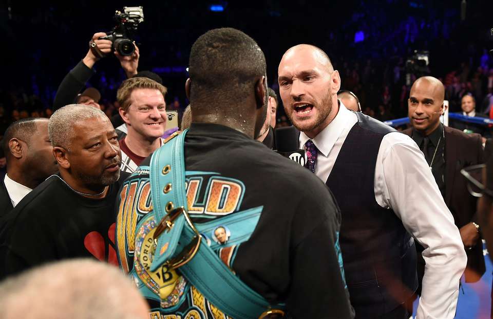 tyson fury - wilder
