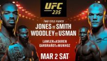 UFC 235 2/3