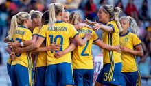 Sverige Thailand dam VM 2019 fotboll