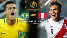 Copa America Brasil - Peru