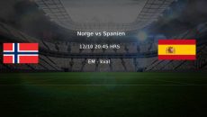 Norge - Spanien EM-kval