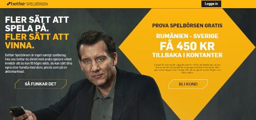 Riskfritt spel Rumänien Sverige