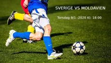 Sverige vs Moldavien 9 januari 2020