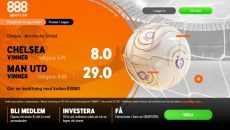 Premier League - Chelsea - Man U - Boostade odds 888Sport
